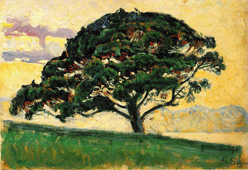 Paul Signac The Pine, china oil painting image